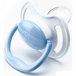 Пустышки Dr Brown's силиконовые ортодонтические, от 18 месяцев, 2 штуки (DrBrowns, DrBr_981)