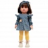 Кукла Белла в синем платье, 45 см  - миниатюра №6