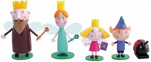 Игровой набор - 5 фигурок Бен и Холли ТМ B&H (Росмэн, 33843ros)