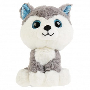 Игрушка мягкая - Собака хаски, 15 см (Мульти-пульти, EJ9414-1MNS)