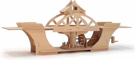Модель деревянная сборная - Мост вращающийся 