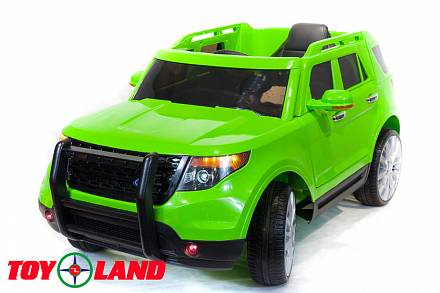 Электромобиль Ford Explorer зеленого цвета 