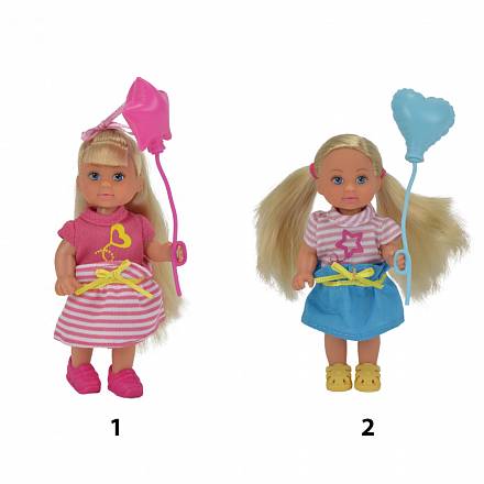 Кукла Еви с воздушным шариком, 2 вида 