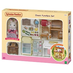 Игровой набор - Мебель для уютного дома Марии из серии Sylvanian Families (Epoch, 5392sf) - миниатюра