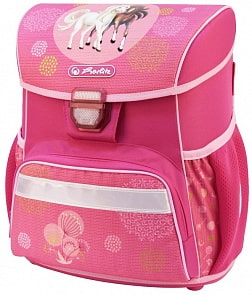 Школьный ранец Herlitz Loop - Spring Horses, без наполнения (Herlitz, 50013883)