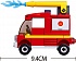 Конструктор – Пожарный: машина с фигуркой, 75 деталей  - миниатюра №2