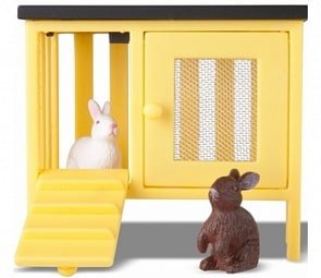 Животные для домика Смоланд - Кролики и домик (Lundby, LB_60804100)