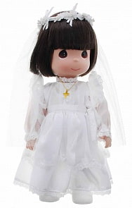 Кукла Precious Moments - Невеста, брюнетка, 30 см (The Doll Maker, 1491-p)