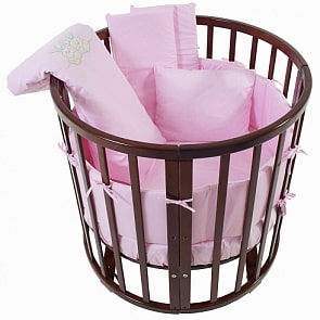 Комплект в люльку - Nuovita Leprotti, 6 предметов, розовый (Nuovita, NUO_6021/2_22_214)