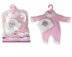 Одежда для куклы: комбинезон и шапочка (Yale baby, BLC40)