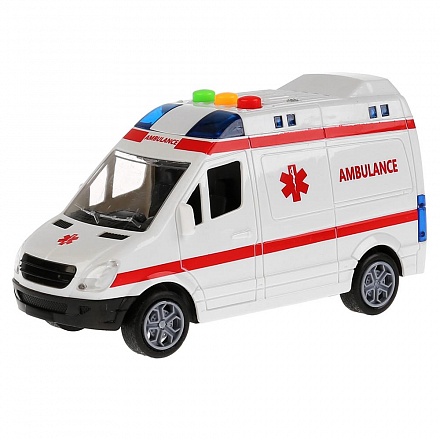 Машина скорой помощи, со звуковыми и световыми эффектами 