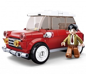 Конструктор – Машина с фигуркой, 150 деталей (Sluban, M38-B0706B)