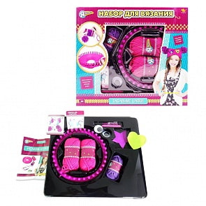 Набор для вязания шапки - Я дизайнер – Забавные шапки (ABtoys, PT-00712)