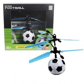 Шар на сенсорном управлении Gyro-Football, со светом, диаметр 4,5 см, коробка (1toy, Т14123)