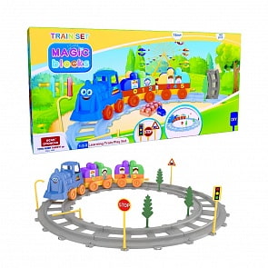 Конструктор - Волшебные детали - Поезд, 43 предмета (Terides, Т6-072)