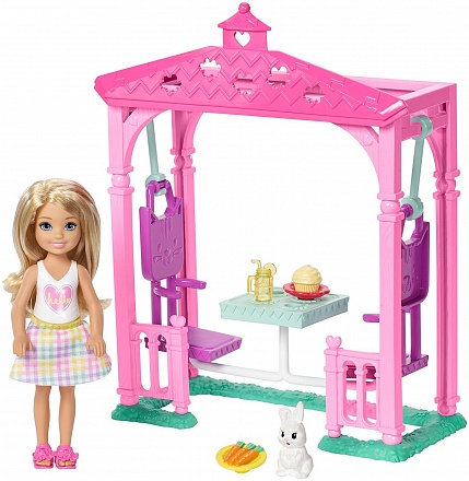 Кукла из серии Barbie - Челси и набор мебели 