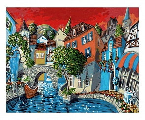 Картина для раскрашивания по номерам - Европейская мелодия (Schipper, 9130821)