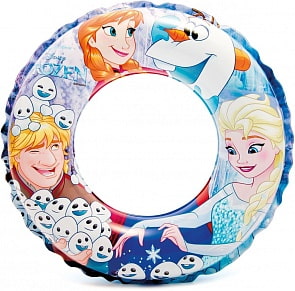 Надувной круг Disney - Холодное сердце, диаметр 51 см  (Intex, с56201)