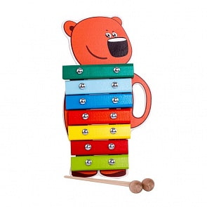 Ксилофон из серии Ми-Ми-Мишки – Кеша (Деревяшки, BBW005)