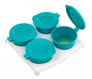 Набор контейнеров с гибким дном для замораживания питания (Tommee Tippee, TT-2003) (ассортимент)