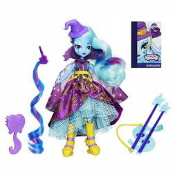 Кукла My Little Pony Equestria Girls - Пони Trixie Lulamoon "Радужный рок" (HASBRO, A6684H) - миниатюра