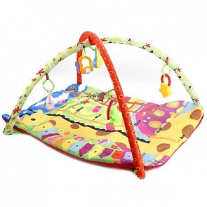 Развивающий коврик – Жирафик-ростомер (Умка, 1609M103-Rsim)