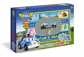 Настольная игра - ходилка "Robocar. Кто быстрее?" (Origami, 00519or)