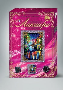 Набор для творчества – Настенные часы. Лакшери. Серия №1 (Лапландия, 47874)