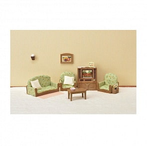 Набор Sylvanian Families - Гостиная и телевизор (Epoch, 5287)