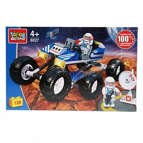 Конструктор - Марсоход, 128 деталей (Город мастеров, 8027-AA)