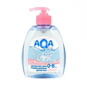 Гель для подмывания девочек 300 мл (AQA baby, 009411)