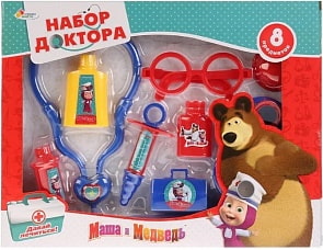 Игровой набор – Доктор из серии Маша и Медведь (Играем Вместе, B1532735-Rsim)
