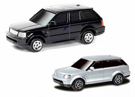 Машина металлическая RMZ City - Range Rover Sport, 1:64, цвет серый / черный 