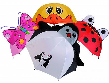 Детский зонтик с животными 
