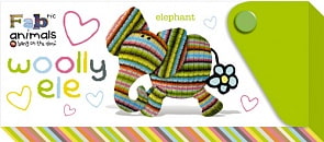 Пенал пластиковый с выдвижным отделением Fabric Animals Elephant (Premiera, 503-0025-FA/ETor) 