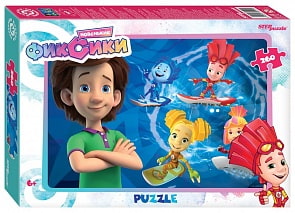 Пазлы Фиксики, 260 деталей (Step Puzzle, 95115)