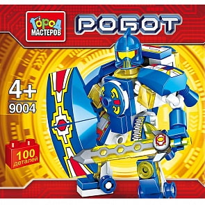 Конструктор – Робот. Несколько расцветок (Город Мастеров, BL-9004-Rsim)