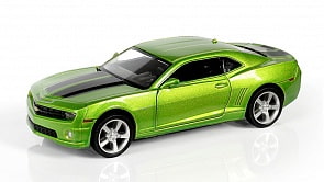 Металлическая инерционная машина - Chevrolet Camaro, 1:32, зеленый металлик (RMZ City, 554005Z(F)