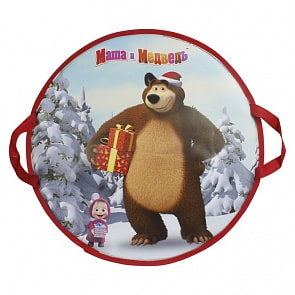 Ледянка из серии Маша и Медведь 52 см., круглая (1toy, Т14008)