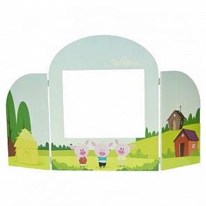 Ширма настольная для кукольного театра Три поросенка (Paremo, PE720-219Tp)