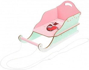 Санки для кукол (Деревянные игрушки - Владимир, 1305)