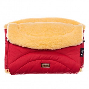 Муфта меховая для коляски Nuovita Tundra Pesco Rosso/Красный (Nuovita, NUO-mTUNP_2064)