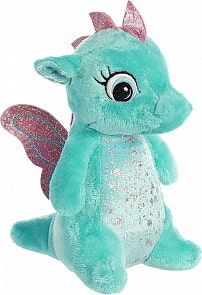 Игрушка мягкая - Дракончик мятный, 16 см. (Aurora, 170776G)