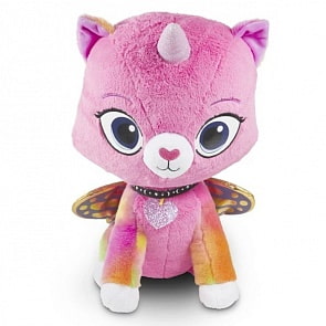 Мягкая игрушка - Замурчательная плюшевая вечеринка - Фелисити, 20 см (Радужно Бабочково Единорожная Кошка, 40110)