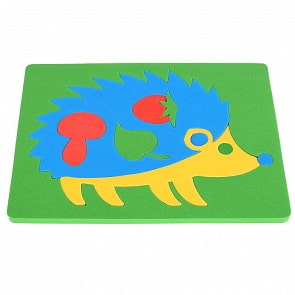 Мягкая аппликация - Ежик (Умка, 4690590154779)