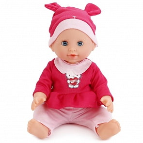 Пупс - Hello Kitty, 25 см, 3 функции, пьет и писает, с аксессуарами (Карапуз, Y25DP-787-RU-HK)