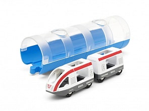 Электричка и туннель, 3 элемента (Brio, 33890)