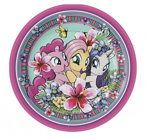 Набор тарелок из серии Мой маленький пони, 6 шт по 18 см (Росмэн, 34608)