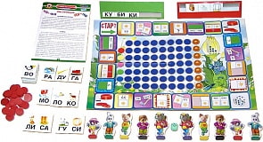 Тренажёр. Чтение по слогам (Русский стиль, 03407в)