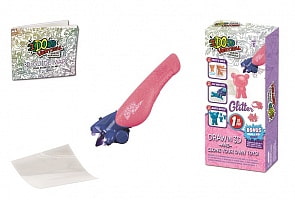 3D ручка из серии Вертикаль-Глиттер Формула 4D, цвет – розовый (Redwood, 176073)